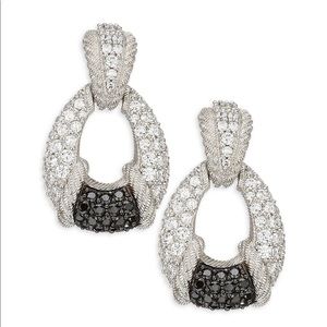 Authentic Judith Ripka Diamonique Earrings